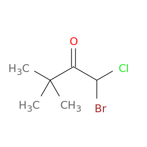 2-Butanone, 1-bromo-1-chloro-3,3-dimethyl-
