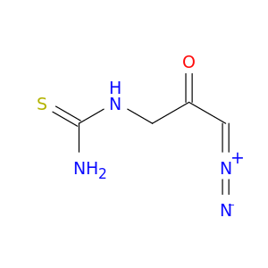 Thiourea, (3-diazo-2-oxopropyl)-