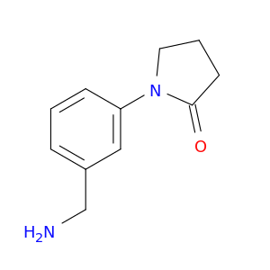 1-(3-(Aminomethyl)phenyl)pyrrolidin-2-one