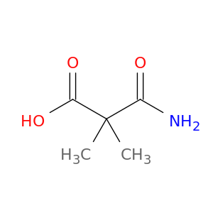 3-Amino-2,2-dimethyl-3-oxopropanoic acid