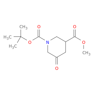 1-Boc-5-氧代哌啶-3-甲酸甲酯