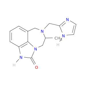 Imidazo[4,5,1-jk][1,4]benzodiazepin-2(1H)-one,4,5,6,7-tetrahydro-6-(1H-imidazol-2-ylmethyl)-5-methyl-