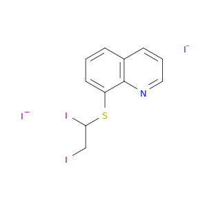 8-(1,2-Diiodoethylthio)quinoline diiodide