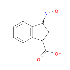 1H-Indene-1-carboxylicacid, 2,3-dihydro-3-(hydroxyimino)-