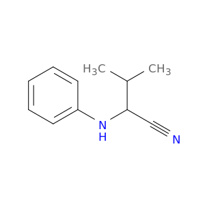 Butanenitrile,3-methyl-2-(phenylamino)-