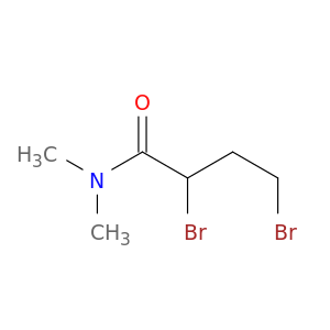 Butanamide, 2,4-dibromo-N,N-dimethyl-