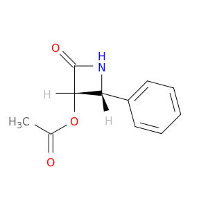 (3S,4R)-2-Oxo-4-phenylazetidin-3-yl acetate