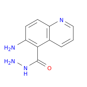 5-Quinolinecarboxylicacid, 6-amino-, hydrazide