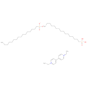 4,4'-Bipyridinium, 1,1'-diethyl-, hexadecylphosphonate (1:2)