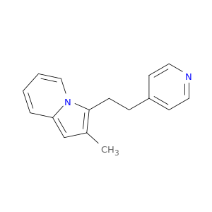 Indolizine,2-methyl-3-[2-(4-pyridinyl)ethyl]-