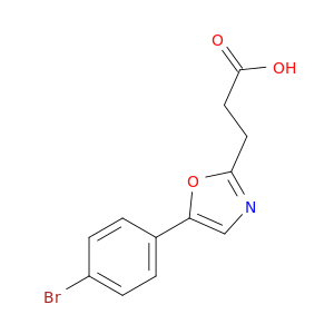 5-(4-溴苯基)噁唑-2-丙酸