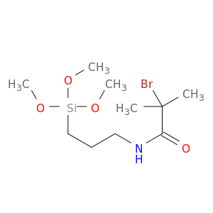 Propanamide, 2-bromo-2-methyl-N-[3-(trimethoxysilyl)propyl]-