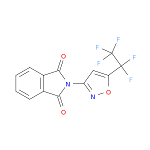 1H-Isoindole-1,3(2H)-dione, 2-[5-(pentafluoroethyl)-3-isoxazolyl]-