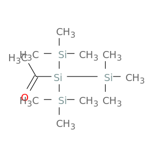 Trisilane, 2-acetyl-1,1,1,3,3,3-hexamethyl-2-(trimethylsilyl)-