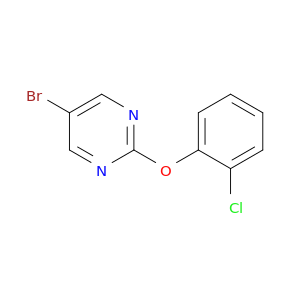 Pyrimidine,5-bromo-2-(2-chlorophenoxy)-