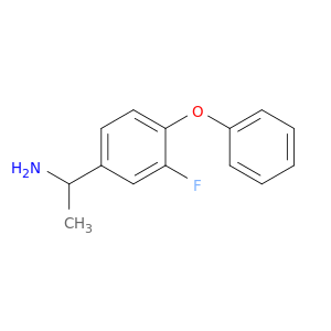 1-(3-氟-4-苯氧基苯基)乙烷-1-胺