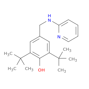 Phenol, 2,6-bis(1,1-dimethylethyl)-4-[(2-pyridinylamino)methyl]-