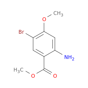 2-氨基-5-溴-4-甲氧基苯甲酸甲酯