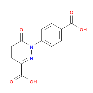 1-(4-Carboxyphenyl)-6-oxo-1,4,5,6-tetrahydropyridazine-3-carboxylic acid