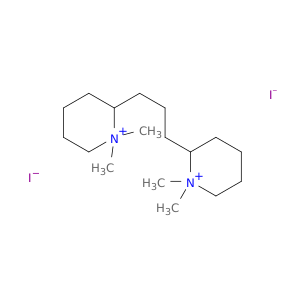 Piperidinium, 2,2'-(1,3-propanediyl)bis[1,1-dimethyl-, diiodide