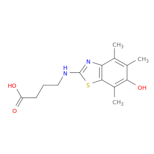 Butanoic  acid,  4-[(6-hydroxy-4,5,7-trimethyl-2-benzothiazolyl)amino]-