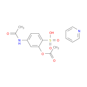 苯磺酸,4-(乙酰氨基)-2-(乙酰氧基)-,Compd。用吡啶(1：1)