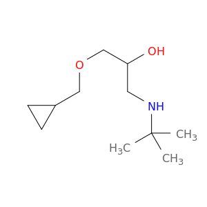 2-Propanol, 1-(cyclopropylmethoxy)-3-[(1,1-dimethylethyl)amino]-