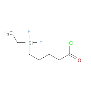 Pentanoyl chloride, 5-(ethyldifluorosilyl)-