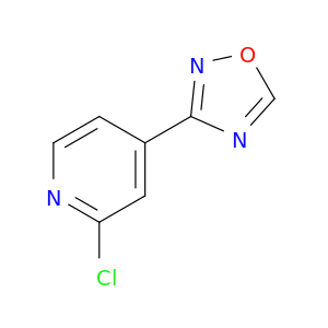 2-Chloro-4-(1,2,4-oxadiazol-3-yl)pyridine