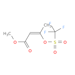 Methyl 3-(trifluoromethylsulfonyloxy) crotonate