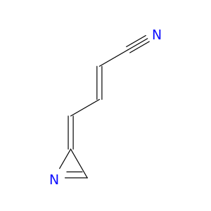2-Butenenitrile, 4-(2H-azirin-2-ylidene)-, (2E,4E)-