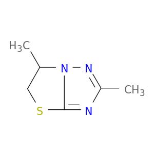 Thiazolo[3,2-b][1,2,4]triazole, 5,6-dihydro-2,6-dimethyl-