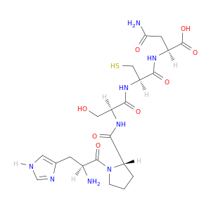 L-Asparagine, L-histidyl-L-prolyl-L-seryl-L-cysteinyl-