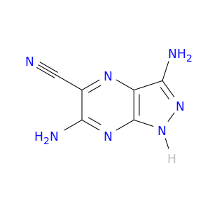 1H-Pyrazolo[3,4-b]pyrazine-5-carbonitrile,3,6-diamino-
