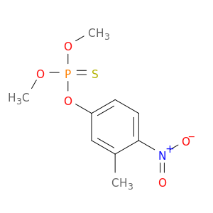 O,O-Dimethyl O-(6-nitro-m-tolyl) phosphorothioate