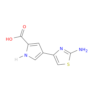 4-(2-氨基-4-噻唑基)-1H-吡咯-2-羧酸