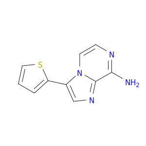 Imidazo[1,2-a]pyrazin-8-amine, 3-(2-thienyl)-