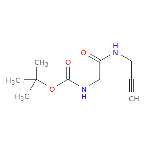 tert-butyl N-{[(prop-2-yn-1-yl)carbamoyl]methyl}carbamate