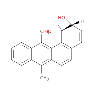 (1r,2r)-7,12-dimethyl-1,2-dihydrotetraphene-1,2-diol