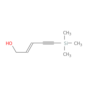 TRANS-5-TRIMETHYLSILYL-2-PENTEN-4-YN-1-OL