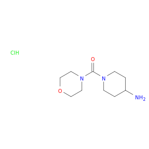 (4-Aminopiperidin-1-yl)(morpholino)methanone hydrochloride