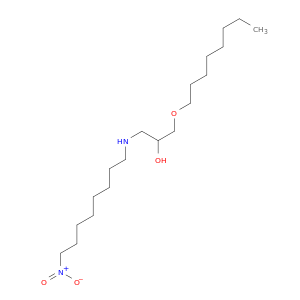 2-Propanol, 1-(nitrooctylamino)-3-(octyloxy)-