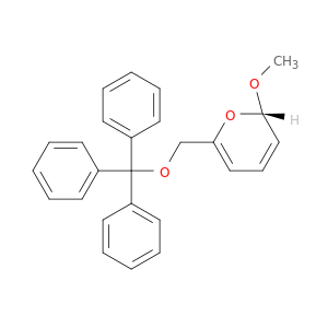 2H-Pyran, 2-methoxy-6-[(triphenylmethoxy)methyl]-, (S)-