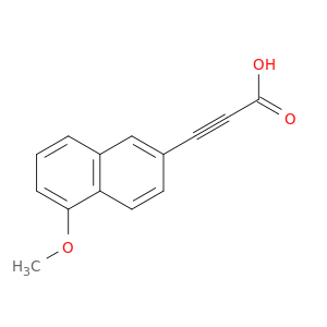 2-Propynoic acid, 3-(5-methoxy-2-naphthalenyl)-