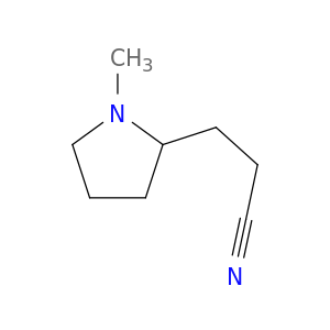 2-Pyrrolidinepropanenitrile, 1-methyl-