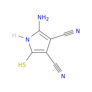1H-Pyrrole-3,4-dicarbonitrile,2-amino-5-mercapto-
