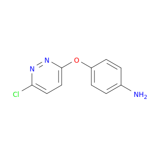 4-[(6-chloropyridazin-3-yl)oxy]aniline