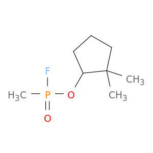Phosphonofluoridic acid, methyl-, 2,2-dimethylcyclopentyl ester