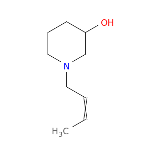 3-Piperidinol, 1-(2-butenyl)-