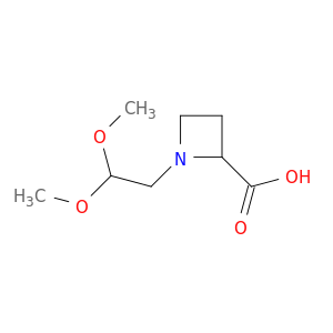 2-Azetidinecarboxylic acid, 1-(2,2-dimethoxyethyl)-